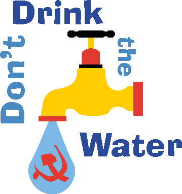 Dont Drink the Water Logo